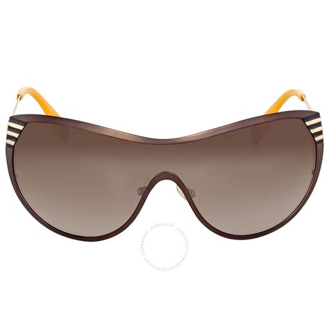 Fendi Pequin Brown Shaded Asia Fit Sunglasses FF 